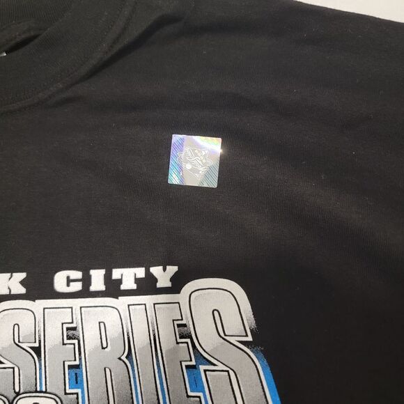 VTG 2000 World Series Subway Series T-Shirt Men's L Large‎ Majestic Deadstock - Picture 6 of 8